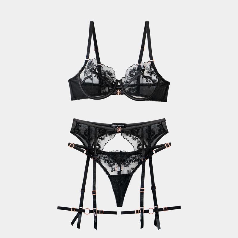 Three-piece set of underwear