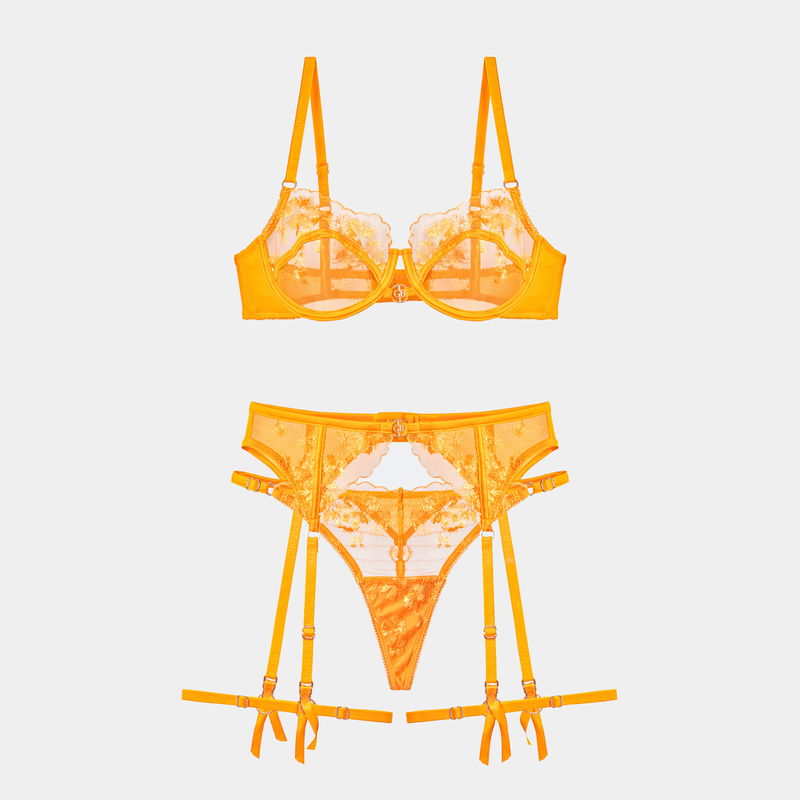 Three-piece set of underwear