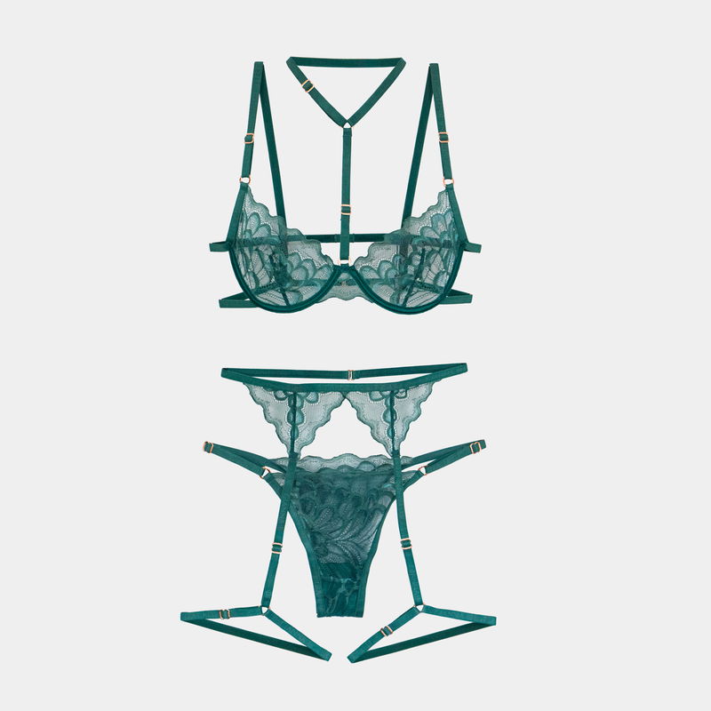 Three-piece set of underwear