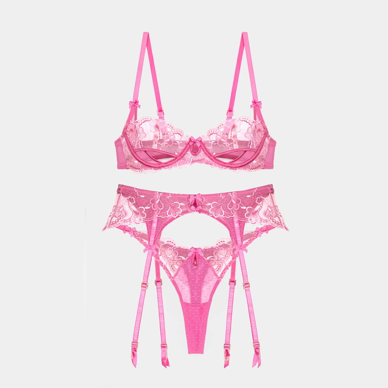 Three-piece set of underwear