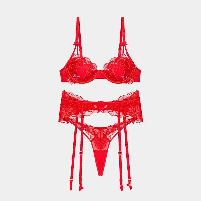 Three-piece set of underwear