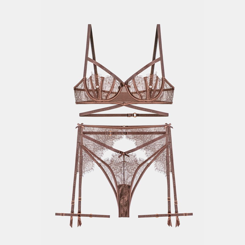 Three-piece set of underwear